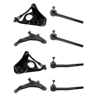 Mevotech® - Original Grade™ Front Lower and Upper Control Arm with Ball Joint and Tie Rod End Kit