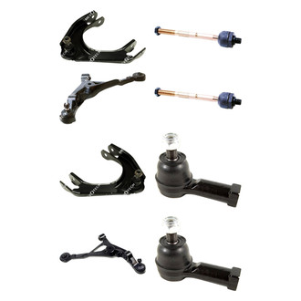 Mevotech® - Original Grade™ Front Lower and Upper Control Arm with Ball Joint and Tie Rod End Kit