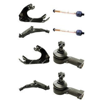 Mevotech® - Original Grade™ Front Lower and Upper Control Arm with Ball Joint and Tie Rod End Kit