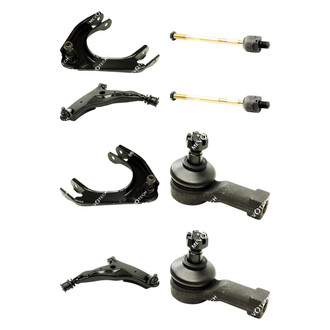 Mevotech® - Original Grade™ Front Lower and Upper Control Arm with Ball Joint and Tie Rod End Kit
