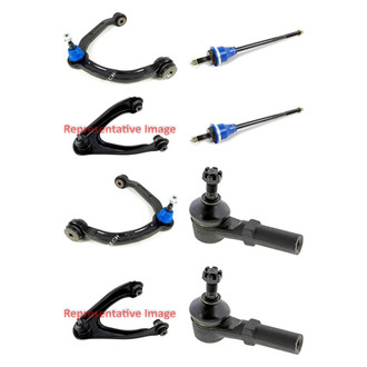 Mevotech® - Original Grade™ Front Lower and Upper Control Arm with Ball Joint and Tie Rod End Kit