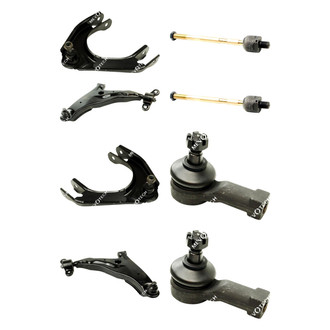 Mevotech® - Original Grade™ Front Lower and Upper Control Arm with Ball Joint and Tie Rod End Kit