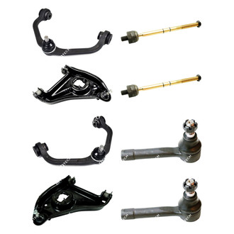 Mevotech® - Original Grade™ Front Lower and Upper Control Arm with Ball Joint and Tie Rod End Kit