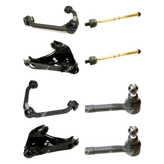Mevotech® - Original Grade™ Front Lower and Upper Control Arm with Ball Joint and Tie Rod End Kit