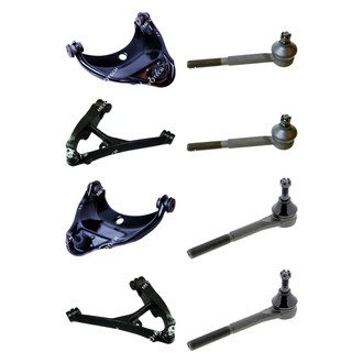Mevotech® - Original Grade™ Front Lower and Upper Control Arm with Ball Joint and Tie Rod End Kit