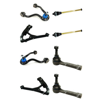 Mevotech® - Original Grade™ Front Lower and Upper Control Arm with Ball Joint and Tie Rod End Kit