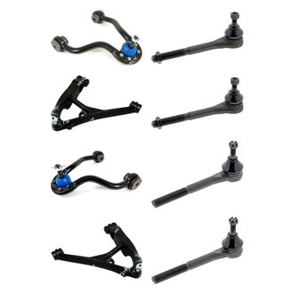 Mevotech® - Original Grade™ Front Lower and Upper Control Arm with Ball Joint and Tie Rod End Kit