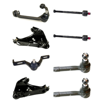 Mevotech® - Original Grade™ Front Lower and Upper Control Arm with Ball Joint and Tie Rod End Kit