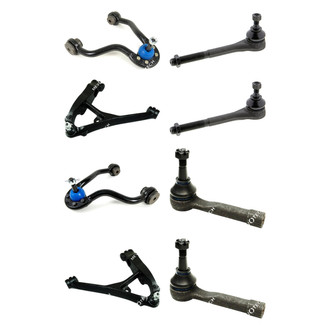 Mevotech® - Original Grade™ Front Lower and Upper Control Arm with Ball Joint and Tie Rod End Kit