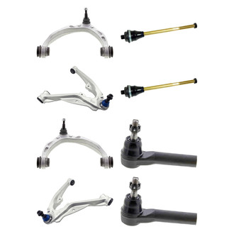 Mevotech® - Original Grade™ Front Lower and Upper Control Arm with Ball Joint and Tie Rod End Kit