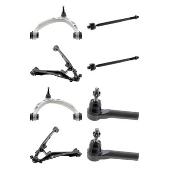 Mevotech® - Original Grade™ Front Lower and Upper Control Arm with Ball Joint and Tie Rod End Kit