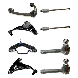 Mevotech® - Original Grade™ Front Lower and Upper Control Arm with Ball Joint and Tie Rod End Kit
