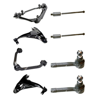 Mevotech® - Original Grade™ Front Lower and Upper Control Arm with Ball Joint and Tie Rod End Kit