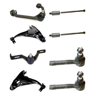 Mevotech® - Original Grade™ Front Lower and Upper Control Arm with Ball Joint and Tie Rod End Kit