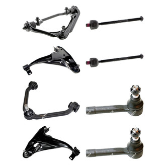 Mevotech® - Original Grade™ Front Lower and Upper Control Arm with Ball Joint and Tie Rod End Kit