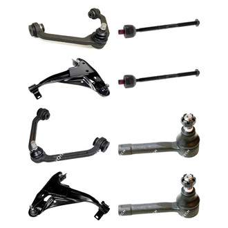 Mevotech® - Original Grade™ Front Lower and Upper Control Arm with Ball Joint and Tie Rod End Kit