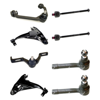 Mevotech® - Original Grade™ Front Lower and Upper Control Arm with Ball Joint and Tie Rod End Kit