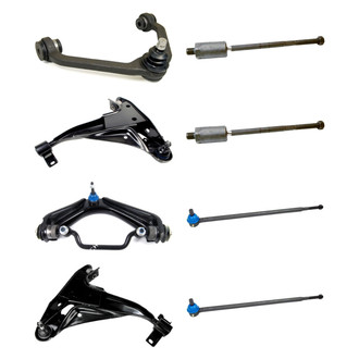 Mevotech® - Original Grade™ Front Lower and Upper Control Arm with Ball Joint and Tie Rod End Kit