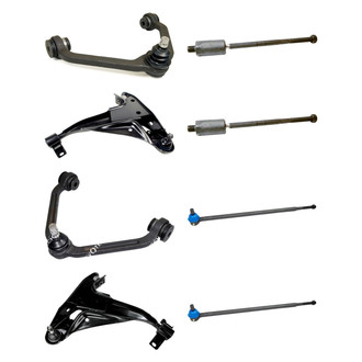 Mevotech® - Original Grade™ Front Lower and Upper Control Arm with Ball Joint and Tie Rod End Kit
