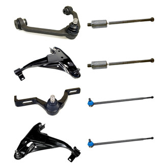 Mevotech® - Original Grade™ Front Lower and Upper Control Arm with Ball Joint and Tie Rod End Kit