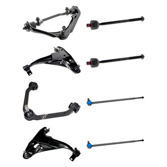 Mevotech® - Original Grade™ Front Lower and Upper Control Arm with Ball Joint and Tie Rod End Kit