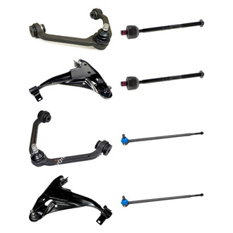 Mevotech® - Original Grade™ Front Lower and Upper Control Arm with Ball Joint and Tie Rod End Kit