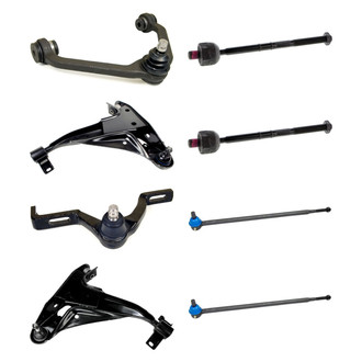 Mevotech® - Original Grade™ Front Lower and Upper Control Arm with Ball Joint and Tie Rod End Kit