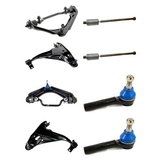 Mevotech® - Original Grade™ Front Lower and Upper Control Arm with Ball Joint and Tie Rod End Kit
