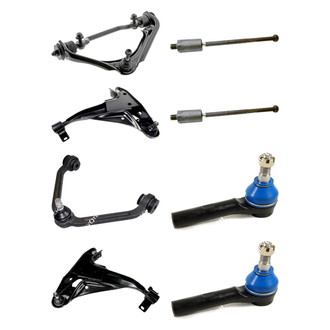 Mevotech® - Original Grade™ Front Lower and Upper Control Arm with Ball Joint and Tie Rod End Kit