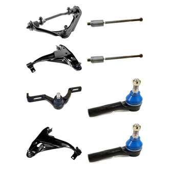 Mevotech® - Original Grade™ Front Lower and Upper Control Arm with Ball Joint and Tie Rod End Kit