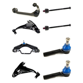 Mevotech® - Original Grade™ Front Lower and Upper Control Arm with Ball Joint and Tie Rod End Kit