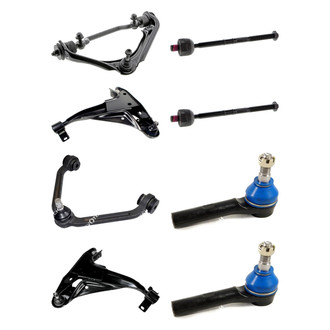 Mevotech® - Original Grade™ Front Lower and Upper Control Arm with Ball Joint and Tie Rod End Kit