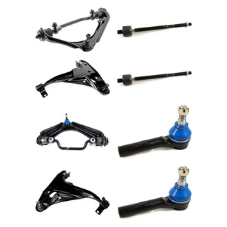 Mevotech® - Original Grade™ Front Lower and Upper Control Arm with Ball Joint and Tie Rod End Kit