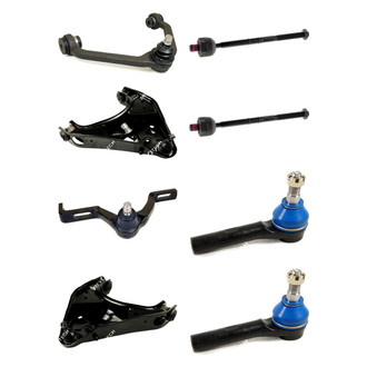 Mevotech® - Original Grade™ Front Lower and Upper Control Arm with Ball Joint and Tie Rod End Kit