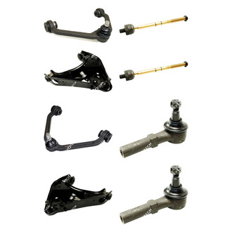 Mevotech® - Original Grade™ Front Lower and Upper Control Arm with Ball Joint and Tie Rod End Kit