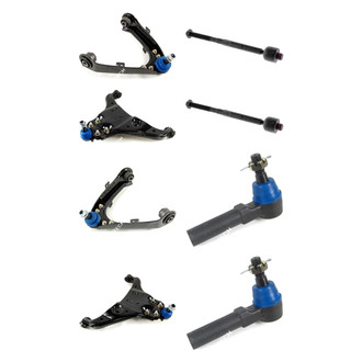 Mevotech® - Original Grade™ Front Lower and Upper Control Arm with Ball Joint and Tie Rod End Kit