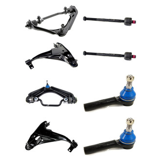 Mevotech® - Original Grade™ Front Lower and Upper Control Arm with Ball Joint and Tie Rod End Kit