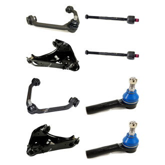 Mevotech® - Original Grade™ Front Lower and Upper Control Arm with Ball Joint and Tie Rod End Kit