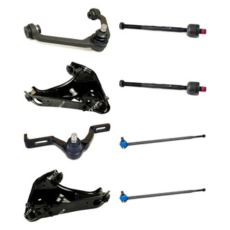 Mevotech® - Original Grade™ Front Lower and Upper Control Arm with Ball Joint and Tie Rod End Kit