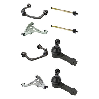 Mevotech® - Original Grade™ Front Lower and Upper Control Arm with Ball Joint and Tie Rod End Kit