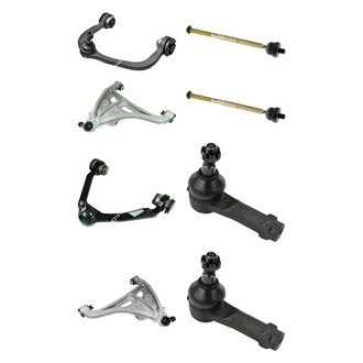 Mevotech® - Original Grade™ Front Lower and Upper Control Arm with Ball Joint and Tie Rod End Kit