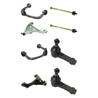 Mevotech® - Original Grade™ Front Lower and Upper Control Arm with Ball Joint and Tie Rod End Kit