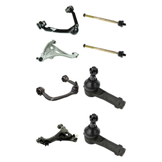 Mevotech® - Original Grade™ Front Lower and Upper Control Arm with Ball Joint and Tie Rod End Kit