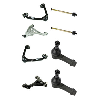 Mevotech® - Original Grade™ Front Lower and Upper Control Arm with Ball Joint and Tie Rod End Kit