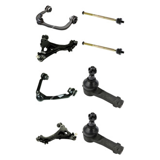 Mevotech® - Original Grade™ Front Lower and Upper Control Arm with Ball Joint and Tie Rod End Kit