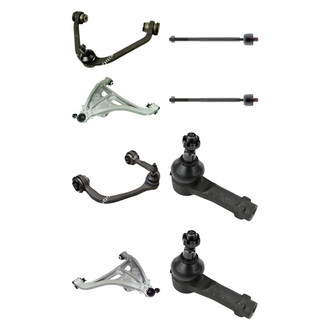 Mevotech® - Original Grade™ Front Lower and Upper Control Arm with Ball Joint and Tie Rod End Kit