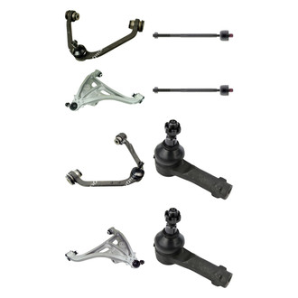 Mevotech® - Original Grade™ Front Lower and Upper Control Arm with Ball Joint and Tie Rod End Kit