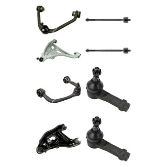Mevotech® - Original Grade™ Front Lower and Upper Control Arm with Ball Joint and Tie Rod End Kit