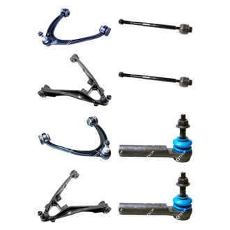 Mevotech® - Original Grade™ Front Lower and Upper Control Arm with Ball Joint and Tie Rod End Kit