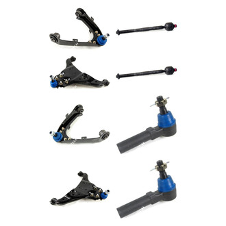 Mevotech® - Original Grade™ Front Lower and Upper Control Arm with Ball Joint and Tie Rod End Kit